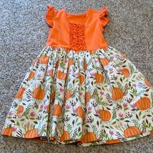 Eleanor Rose Pumpkin Dress